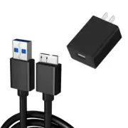 High Grade USB Power Adapter + Micro USB 3.3 Cable F Samsung Galaxy S5 SM-G900A