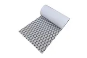 Adhesive Marine Decking EVA Foam Boat Flooring Teak Non-slip Mat Cuttable Deck Mat for Motorboat RV Yacht Kayak Surfboard 190cmx70cm Rhombus Grey