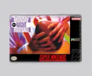 ABC MONDAY NIGHT FOOTBALL / SNES - 2"x3" FRIDGE MAGNET (retro super nintendo