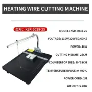 110V-220V Professional Foam Cutter Hot Wire Foam Cutting Machine Heating Tools