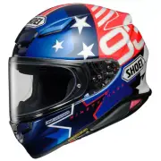 Shoei RF-1400 American Spirit TC-10 Snell M2020D and DOT Motorcycle Helmet