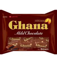 在飛比找蝦皮商城優惠-韓國樂天 Ghana可可製品 175g 巧克力 袋裝【零食圈