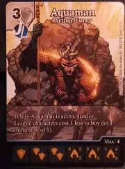 Dice Masters - Aquaman - Arthur Curry - alt art - OP Promo