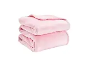 LINENOVA Bedding Fleece Blanket Anti-Static Fuzzy Soft Blanket Microfiber