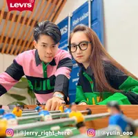在飛比找蝦皮商城優惠-Levis X LEGO限量聯名 寬鬆版長袖Polo衫 / 