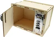 Milisten Wooden Mechanical Lock Box Kit Boys and Girls Safe DIY Toy Lockbox Making Tool Enhance Parent-Child Interaction