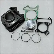 Motorcycle Cylinder Kit With Piston Pin Gaskets Bore Big Bore Kit for ​Skipper Boulevard VAR-IANT 12(Original 125cc 57mm)
