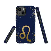 For Apple iPhone 13 mini Case, Armour Back Cover, Leo Sign