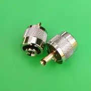 (2 PCS) UHF Male Twist-On Connector for RG58 Cable - USA Seller