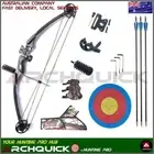 Compound BOW 30-40lbs Pack ARCHERY HUNTING Target Arrows Shooting Kits Black