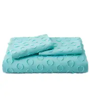 Unikome Clipped Jacquard Geometric Duvet Cover Set