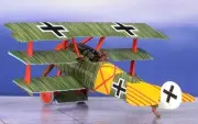 CORGI 1/48 Fokker Dr.1 German Air Corps 11th Prussian Fighter Squadron Wer