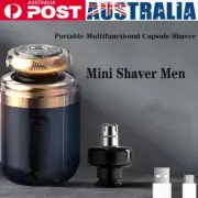2 in 1 Mini Electric Shaver Portable Men Razor Nose Beard Clipper USB Trimmer