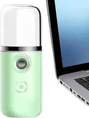 Nano Mister ? Portable Nano Ionic Mist Sprayer | Hydrating USB Rechargeable Facial Steamer for Eyelash Extensions, Skin Care, Face Hydration | Handy Beauty Device for Travel and