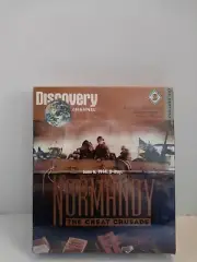 Discovery Channel Explorations Normandy The Great Crusade Big Box PC 1994 D-Day