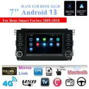 7'' Car Stereo Radio GPS Navigation For Mercedes Benz Smart Fortwo 05-10 Carplay