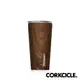 美國CORKCICLE Wood系列三層真空吸管杯/寬口杯/保溫隨行杯470ml-胡桃木【買就送不鏽鋼吸管】