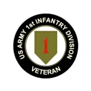 US Army 1st Infantry Div BRO Big Red One Golf Ball Marker Gift + HAT CLIP