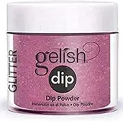 Harmony Gelish Nail Dip Powder Too Tough To Be Sweet Fuchsia Glitters