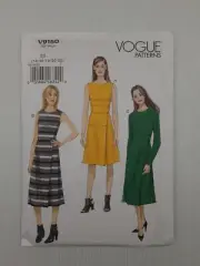 Vogue Sewing Pattern 9150 V9150 Misses Lined Dress Pattern Size 14-22 NEW