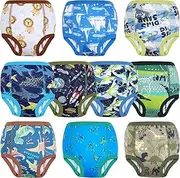 MOEMOE Baby Training Underwear 10 Packs Absorbent Potty Training Pants for Boys and Girls Cotton Pee Pants 2-9T