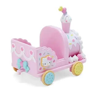 Sanrio 三麗鷗 甜點小鎮系列 火車頭造型置物盒 Hello Kitty 765210N