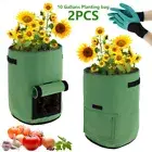 10 Gallon Vegetable Potato Tomato Planter Pot Container Fruit Plant Grow toVxL