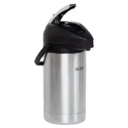 BUNN 3 Liter Lever Action Airpot, Stainless Steel/Black