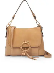 See By Chloé Small Joan Crossbody Bag in Coconut Brown