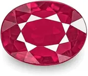 [DINJEWEL] Natural Ruby/Manik July Birthstone Loose Gemstone with Lab Certificate 4.00, Gemstone, ruby
