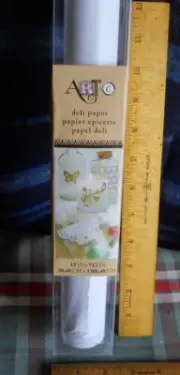 Set of 2 Rolls White Drawing Paper deli Paper Art Supplies ART-C 12" H X 85 FEET
