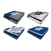 OFFICIAL NHL TORONTO MAPLE LEAFS VINYL SKIN DECAL FOR SONY PS4 SLIM CONSOLE