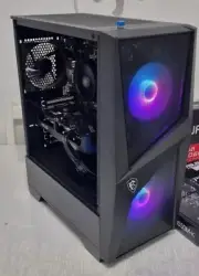 AMD Ryzen 5 5500 6 Core RX 6600 8GB Graphics 16G RAM 500GB SSD GAMING DESKTOP PC