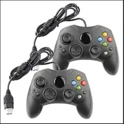 Replacement Controller For Microsoft S-Type Black 2-pack For Xbox Brand New 8Z
