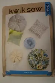 Kwik Sew 4327 Pillows Square Round sewing pattern
