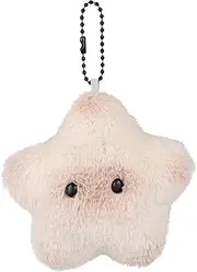 [FOMIYES] Fluffy Cartoon Pendant Plush Bag Charm for Keychain Handbag Purse Backpack Accessory