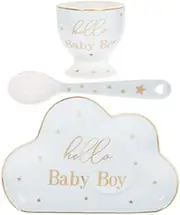 Lesser & Pavey Mad Dots Hello Baby Boy Set (UK Size: One Size) (Blue)