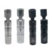 14mm 16mm Thin Wall Swivels Plug Socket 3/8inch 12 Point
