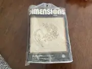 Dimensions Crewel 1169 Unicorn Serenity Embroidery Art Kit Linda Powell 1980 New