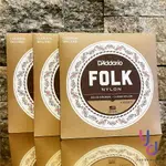 現貨可分期 美國進口 D'ADDARIO EJ33 FOLK 古典 尼龍 民謠 吉他 弦 帶球頭 皆可裝 BALL END