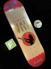 SUPER RARE Erik Ellington American Spirit Chainsaw Deathwish Skateboard Deck Pro