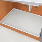 28" X 19" under Sink Mat Waterproof, Silicone Mat Kitchen Drawer Shelf and Cabin