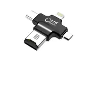 Memory Sd Card Reader 4 In 1 Game Camera Viewer Micro Usb Adapter Tf Cables & Adapters