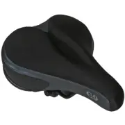 Sunlite Cloud-9 Bicycle Comfort Spring Saddle Black Grey Cruiser Bike Seat Lycra
