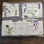 POTTERY BARN MONIQUE LHUILLIER PROVENCE PERCALE SHEET SET, FULL