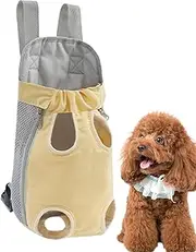Cat Travel Backpack - Legs Out Pet Backpack, Pet Front and Back Carrier | Small Dog Travel Carrier Cat Backpack, Outdoor Walking Backpack for Small Dogs Cats, Hiking Walking Outdoor Use