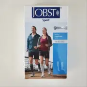 JOBST Sport 15-20 mmHg Knee High Compression Socks White Size X-Large