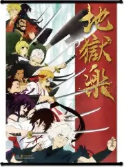 Hell's Paradise - Group / NEW wall scroll from G.E. Animation