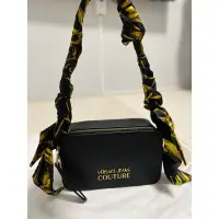 在飛比找蝦皮購物優惠-Versace Jeans couture 緞帶 小方包 兩