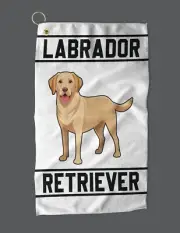 Labrador Retriever Golf Towel - Paw-some Gift for Dog Lovers, Pet-Friendly [...]